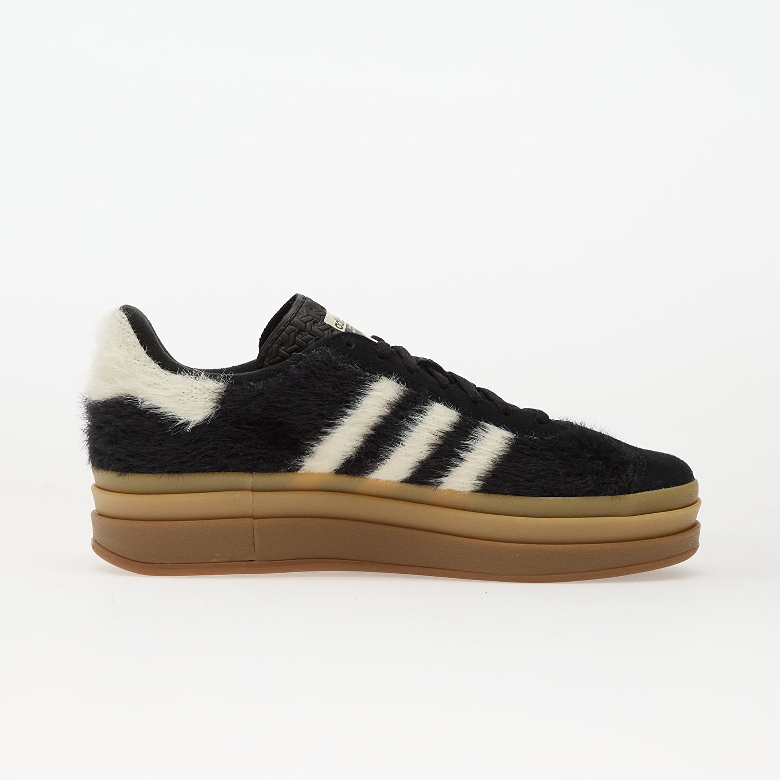 Încălțăminte și sneakerși pentru femei adidas Gazelle Bold W Core Black/ Crew White/ Gold Metallic