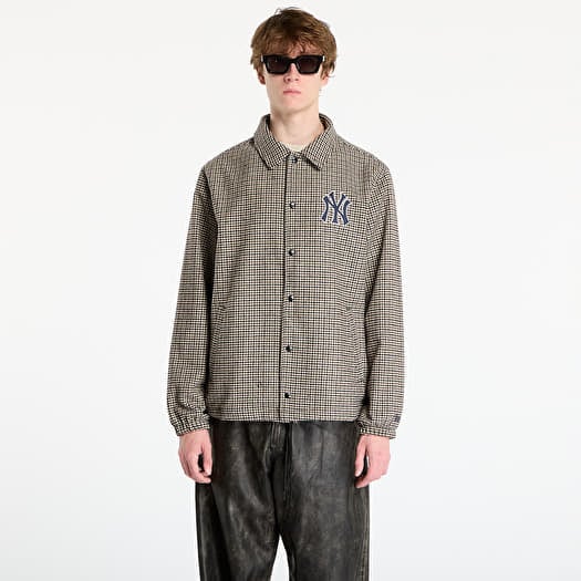 Jacke New Era MLB Check Coaches Jacket New York Yankees UNISEX Dau