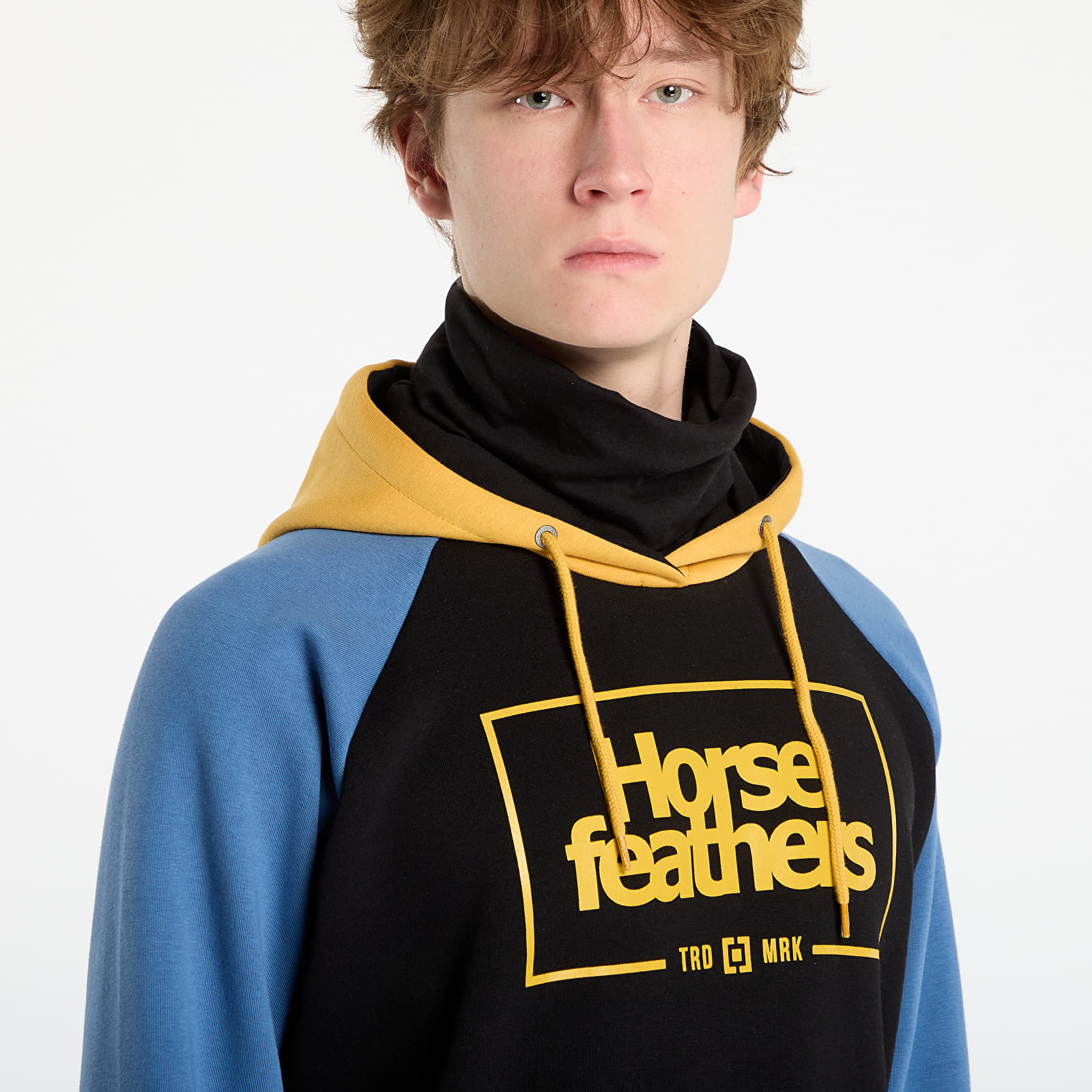 Hanorace pentru bărbați Horsefeathers Sherman Sweatshirt Honey/ Black