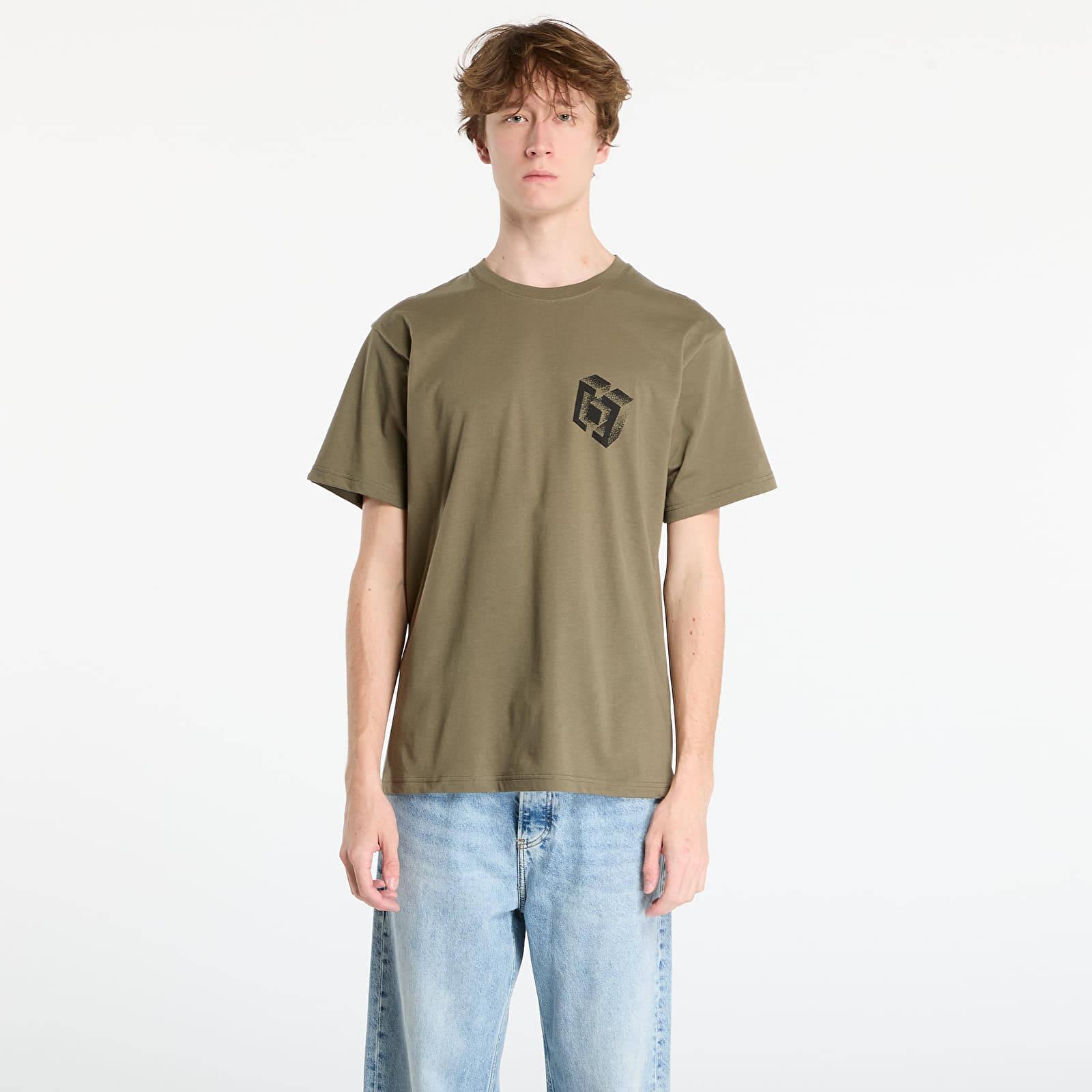 Pánská trička Horsefeathers Blocks T-Shirt Burnt Olive