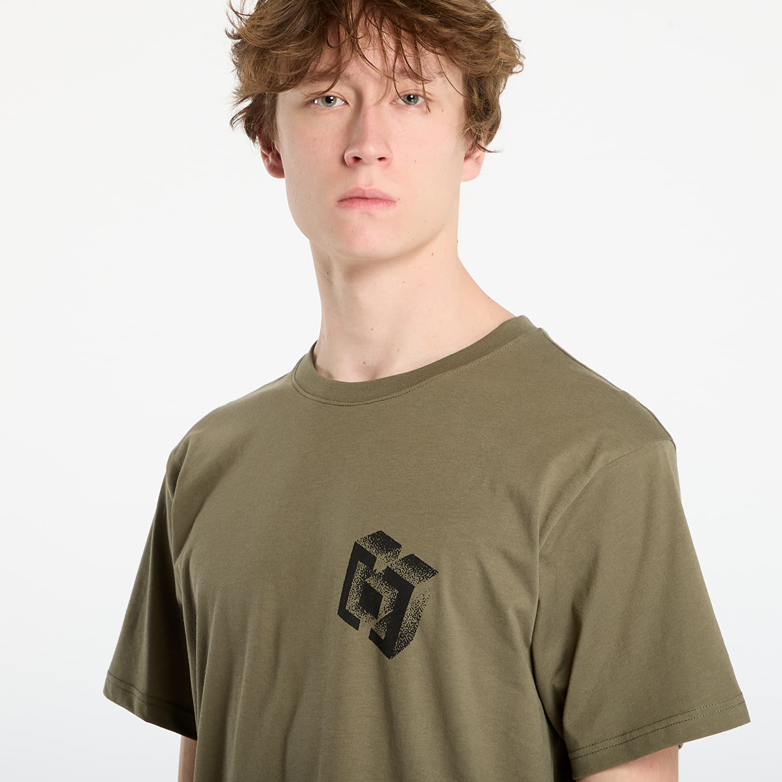Pánská trička Horsefeathers Blocks T-Shirt Burnt Olive