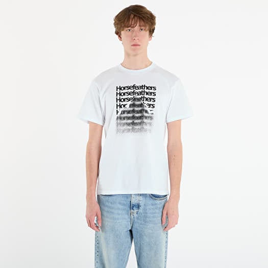Tričko Horsefeathers Focus T-Shirt White