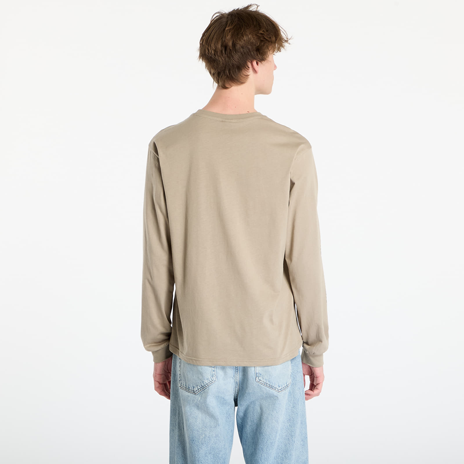 T-shirts homme Horsefeathers Raceway Ls T-Shirt Taupe