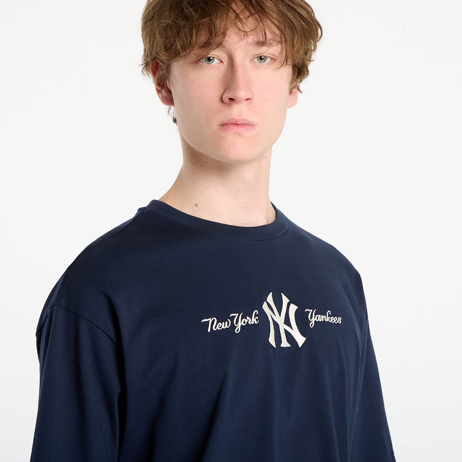 Pánská trička New Era MLB New York Yankees Graphic Tee UNISEX Night Shift Navy