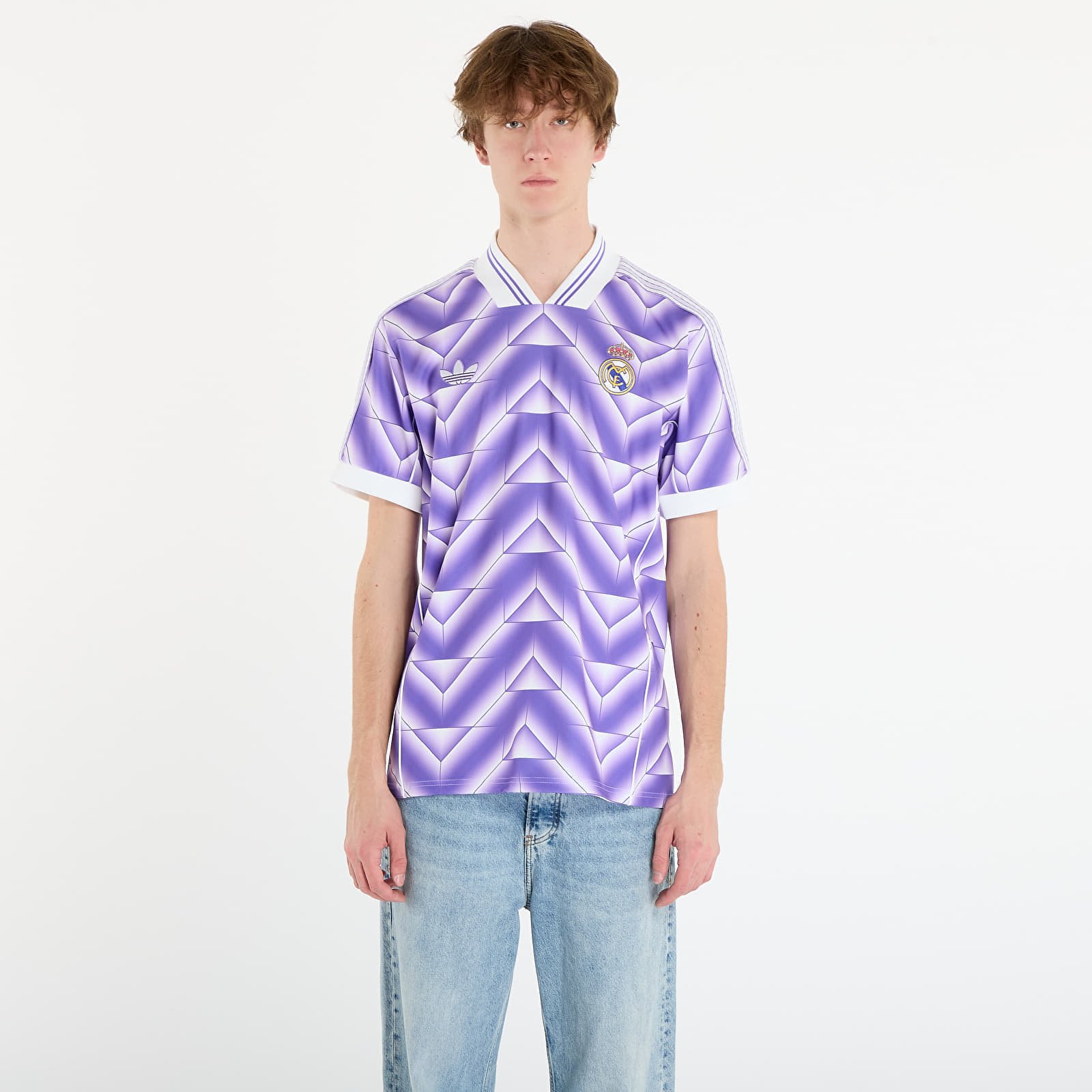 Jersey adidas Real Lf Jersey Purrus/ White L