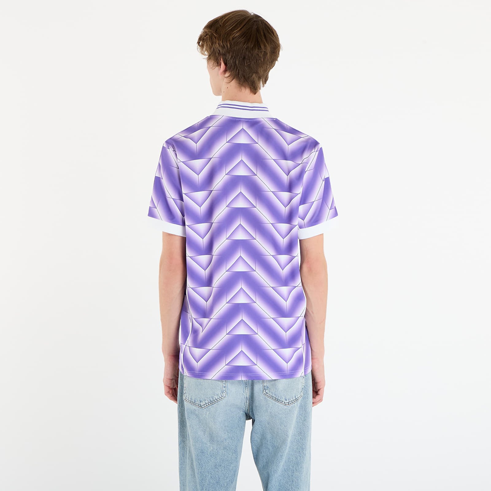 Tricouri pentru bărbați adidas Real Lf Jersey Purrus/ White