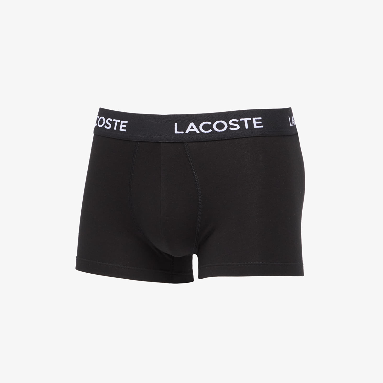 Pánské spodní prádlo LACOSTE Trunks Underwear Black 7-Pack