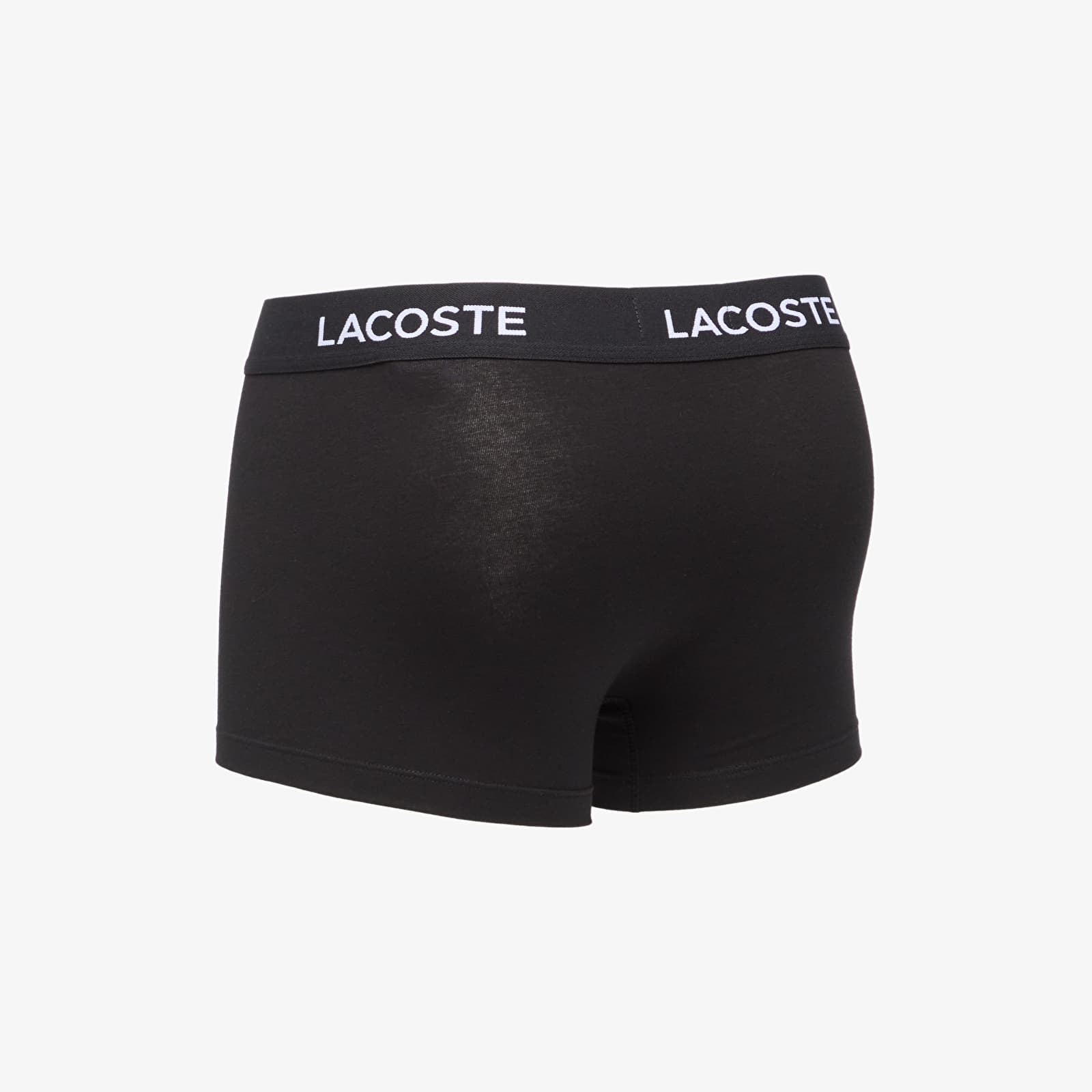 Pánské spodní prádlo LACOSTE Trunks Underwear Black 7-Pack
