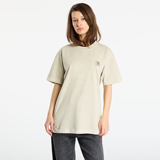 T-shirt Carhartt WIP S/S Vista T-Shirt UNISEX Fleur De Sel Garment Dyed