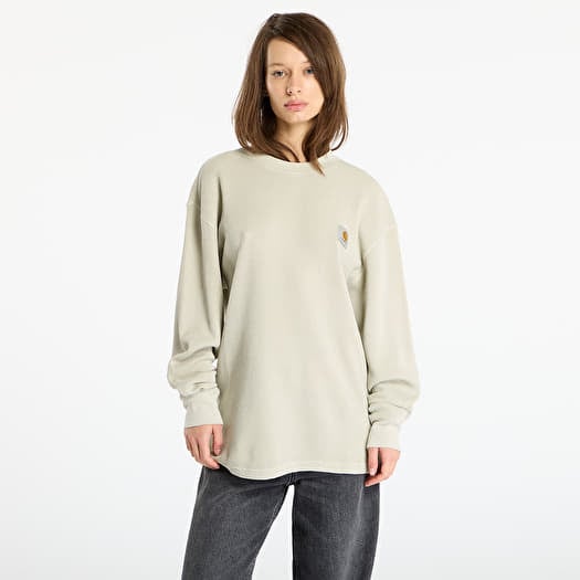 T-särk Carhartt WIP L/S Vista Waffle T-Shirt Fleur De Sel Garment Dyed