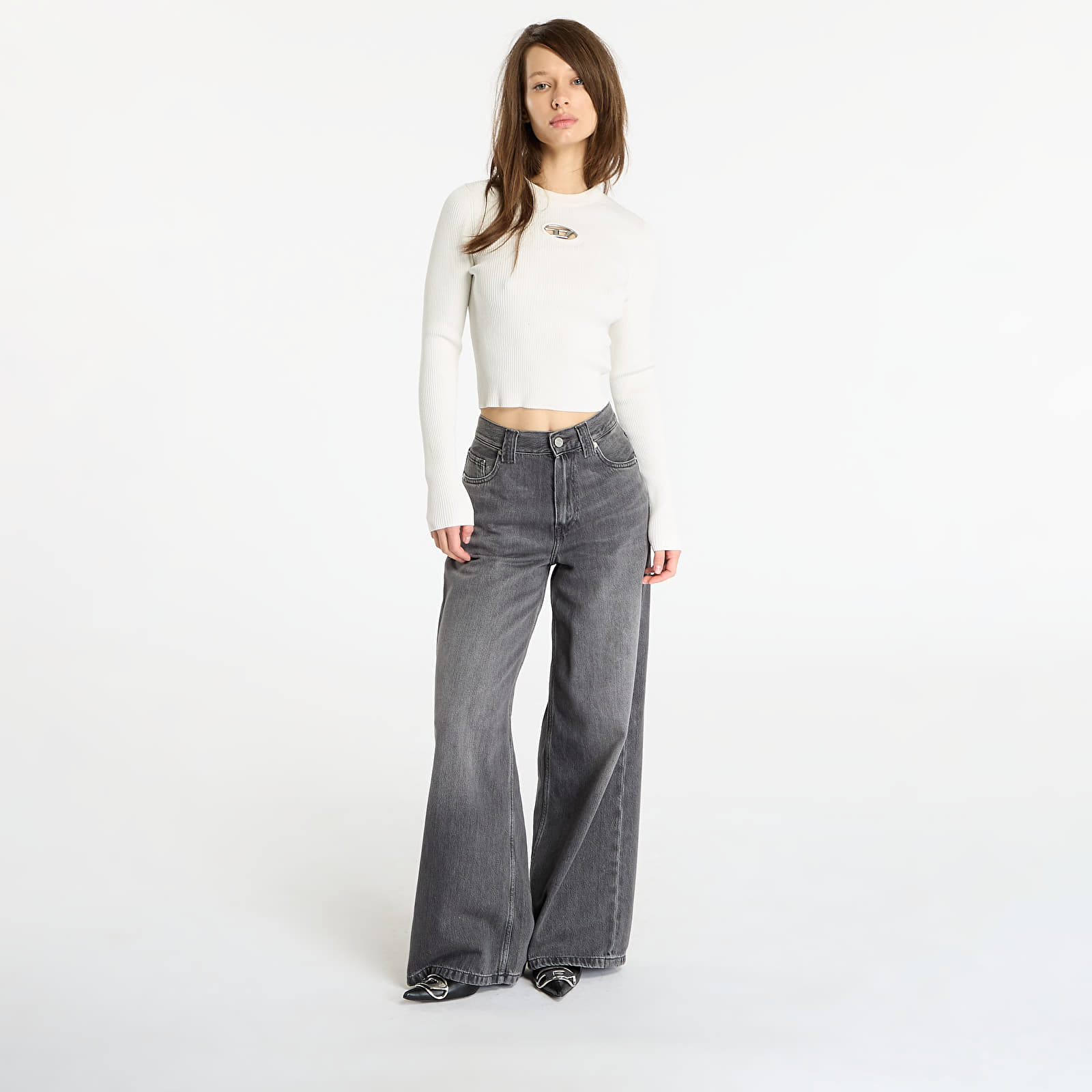 Blugi Tommy Hilfiger Teya 70'S Wide Leg Hw Jeans