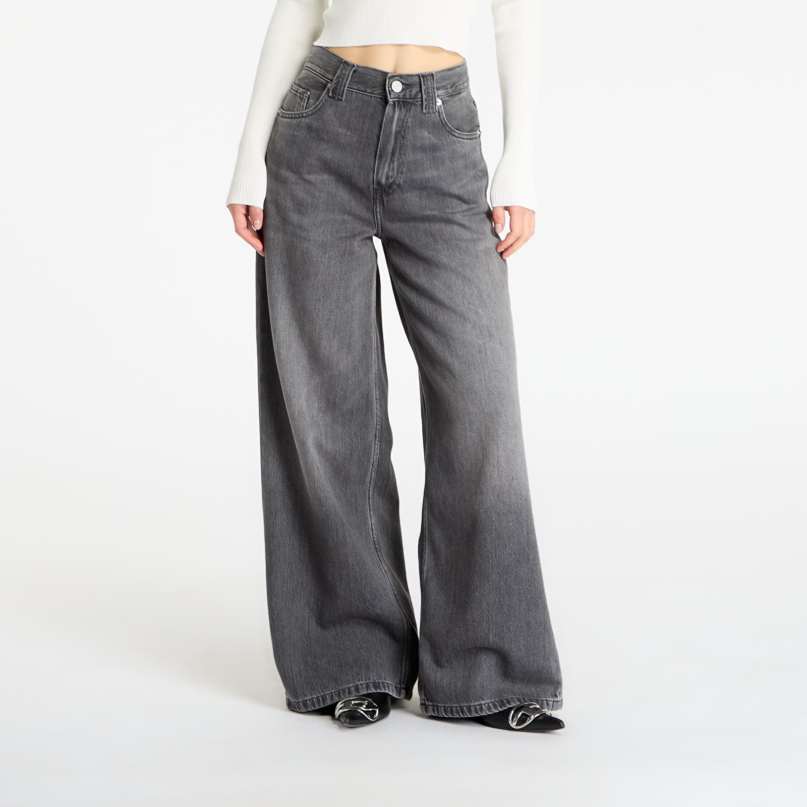 Blugi Tommy Hilfiger Teya 70'S Wide Leg Hw Jeans