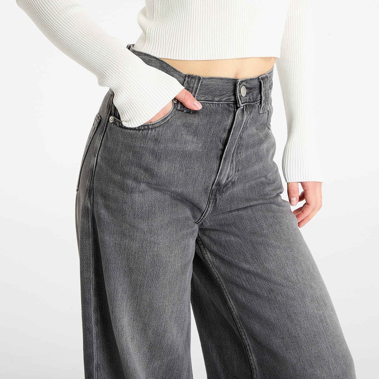 Blugi Tommy Hilfiger Teya 70'S Wide Leg Hw Jeans