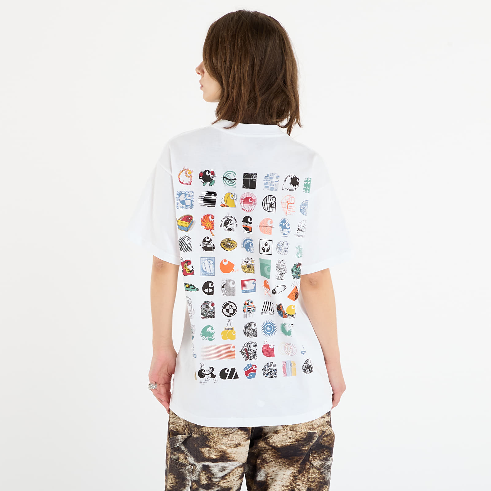 T-shirty męskie Carhartt WIP S/S C Logo Archive T-Shirt UNISEX White