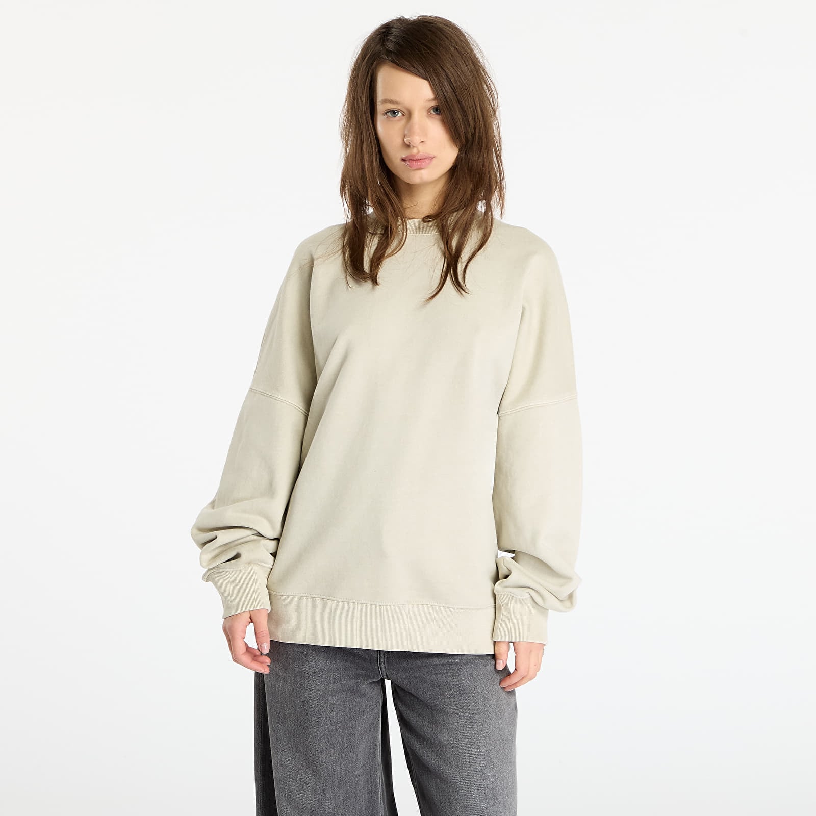 Muške dukserice Carhartt WIP RGGD Sweat UNISEX Fleur De Sel Garment Dyed