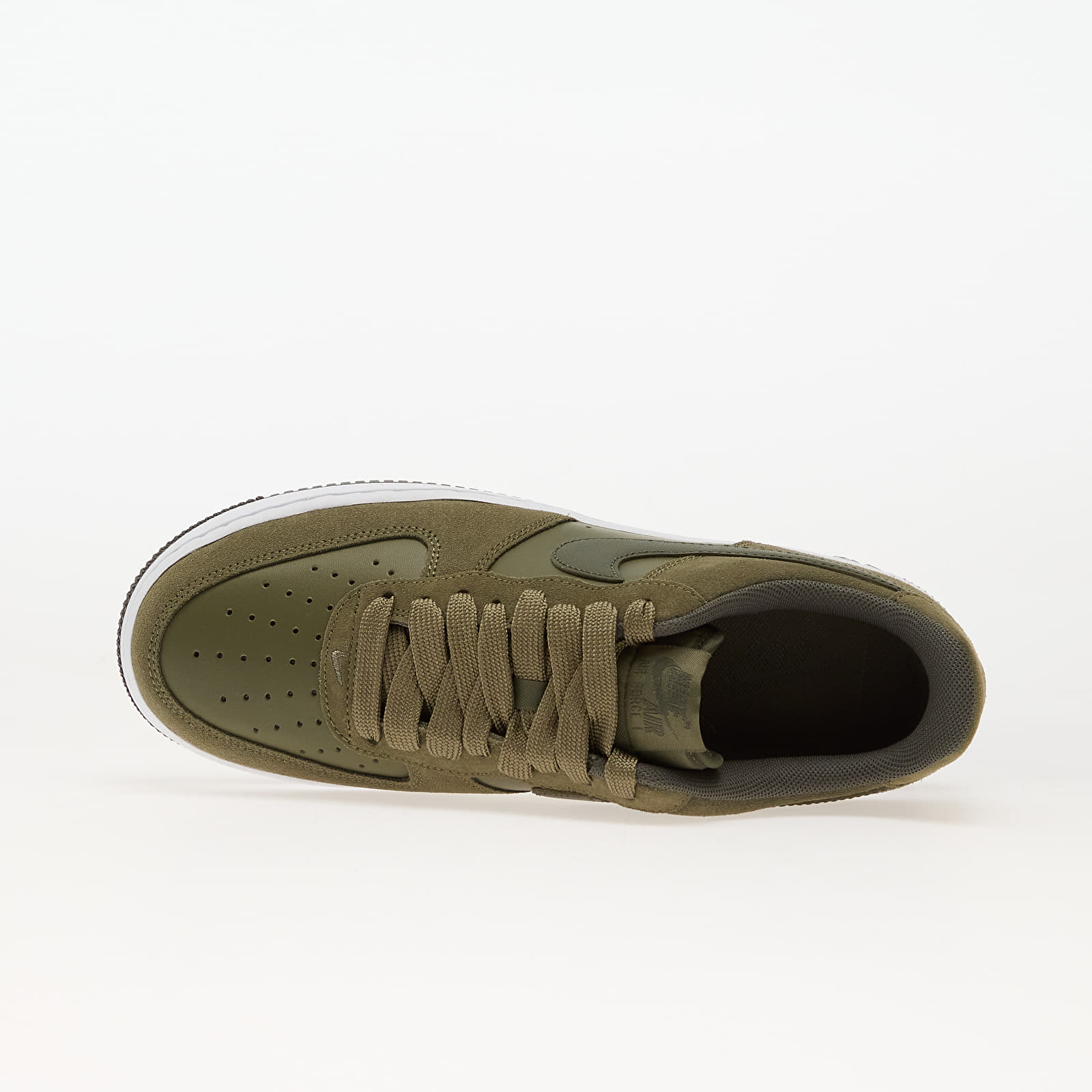 Чоловіче взуття Nike Air Force 1 '07 Lv8 Medium Olive/ Cargo Khaki-White