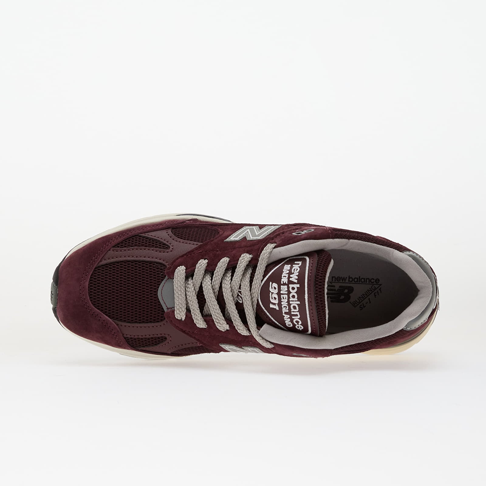 Men's sneakers and shoes New Balance Made in UK 991v2 Purple