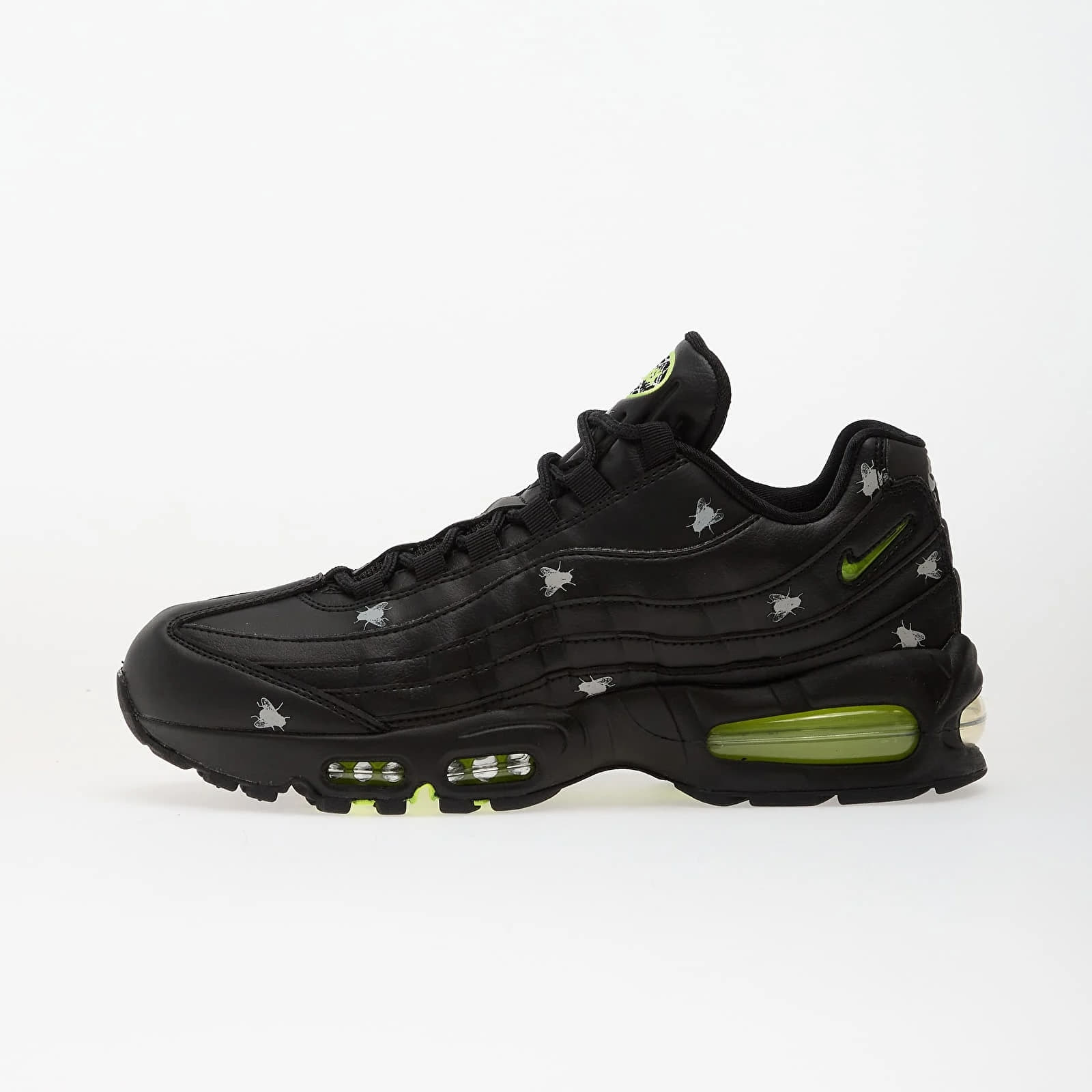 Turnschuhe und Schuhe für Männer Nike Air Max 95 Premium Black/ Neon Yellow-Black-Mtlc Dark Grey