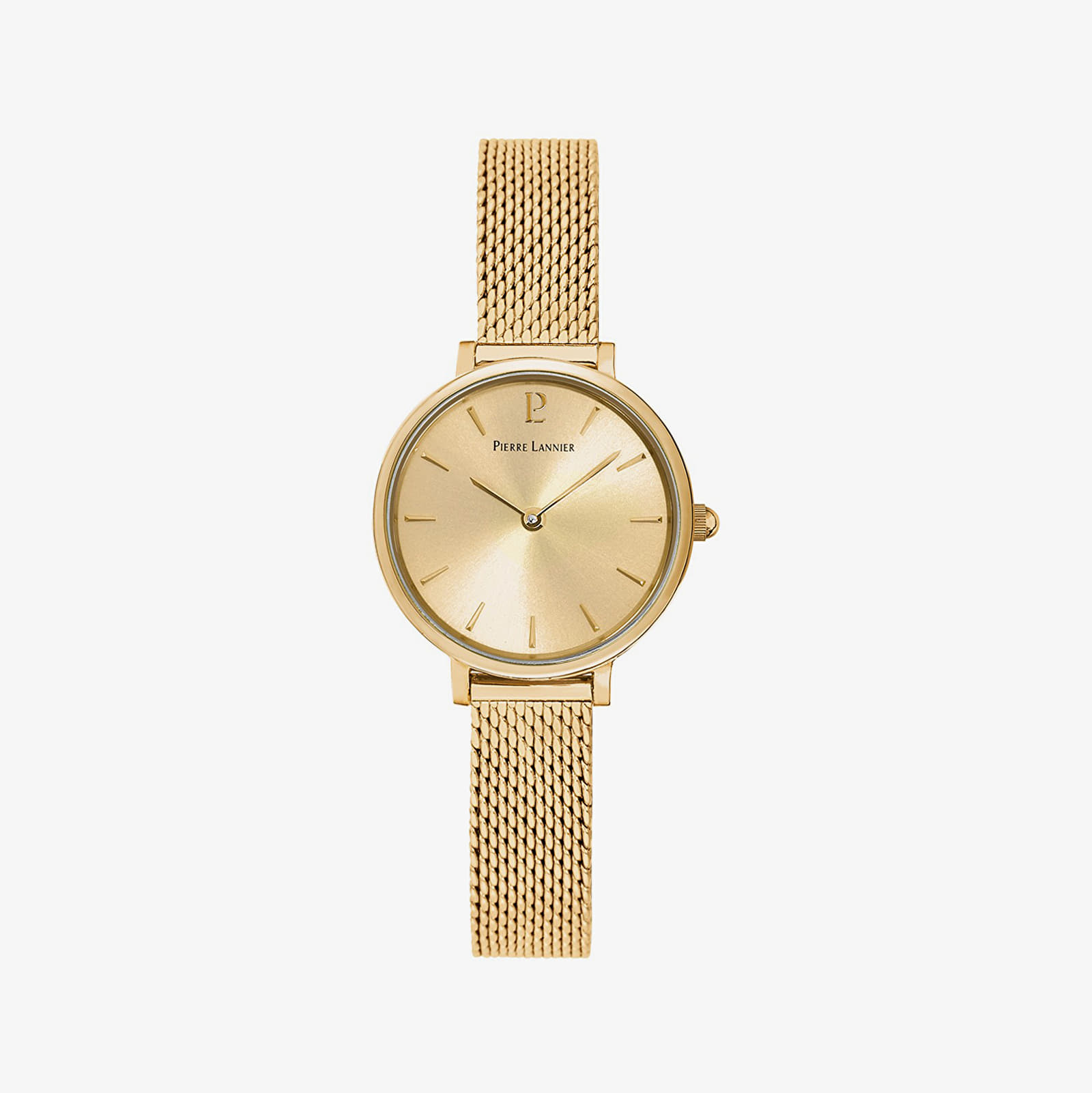 Klokker for menn Pierre Lannier Wrist Watch Nova 014J548 Yellow Gold