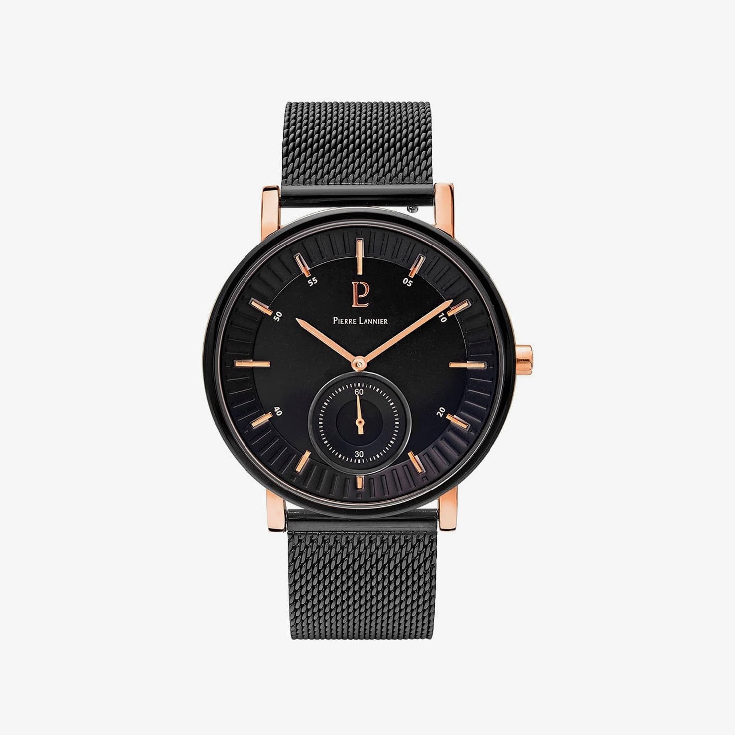 Ure til mænd Pierre Lannier Wrist Watch Woofer 201F239 Black