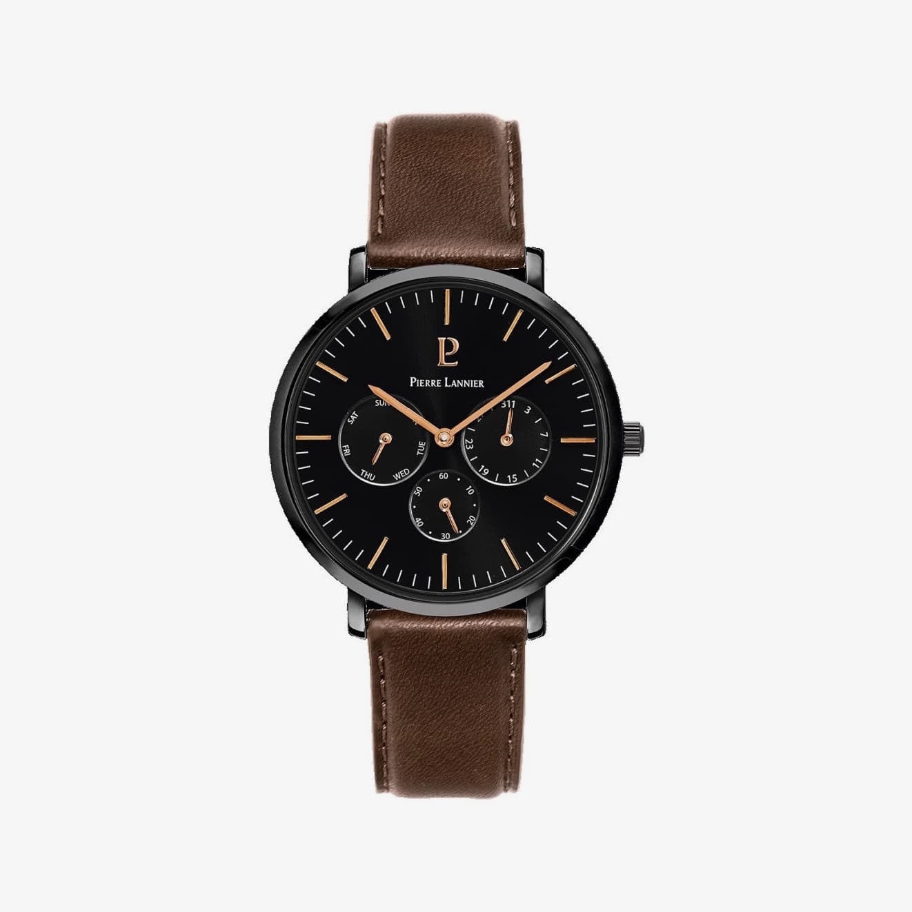 Meeste kellad Pierre Lannier Wrist Watch Echo 207J434 Black