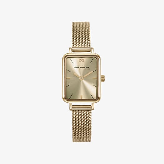 Mark Maddox Wrist Watch Mm1025-27 Yellow Gold