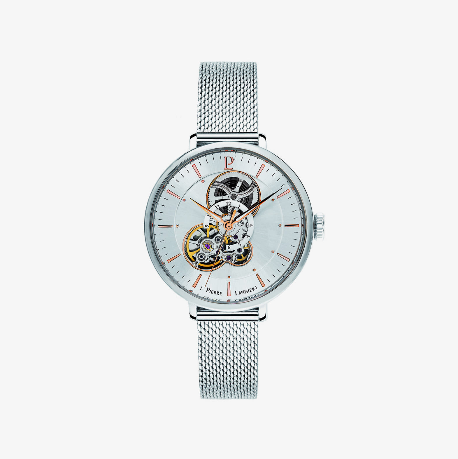 Relojes para hombres Pierre Lannier Wrist Watch Melodie 348A621 Silver