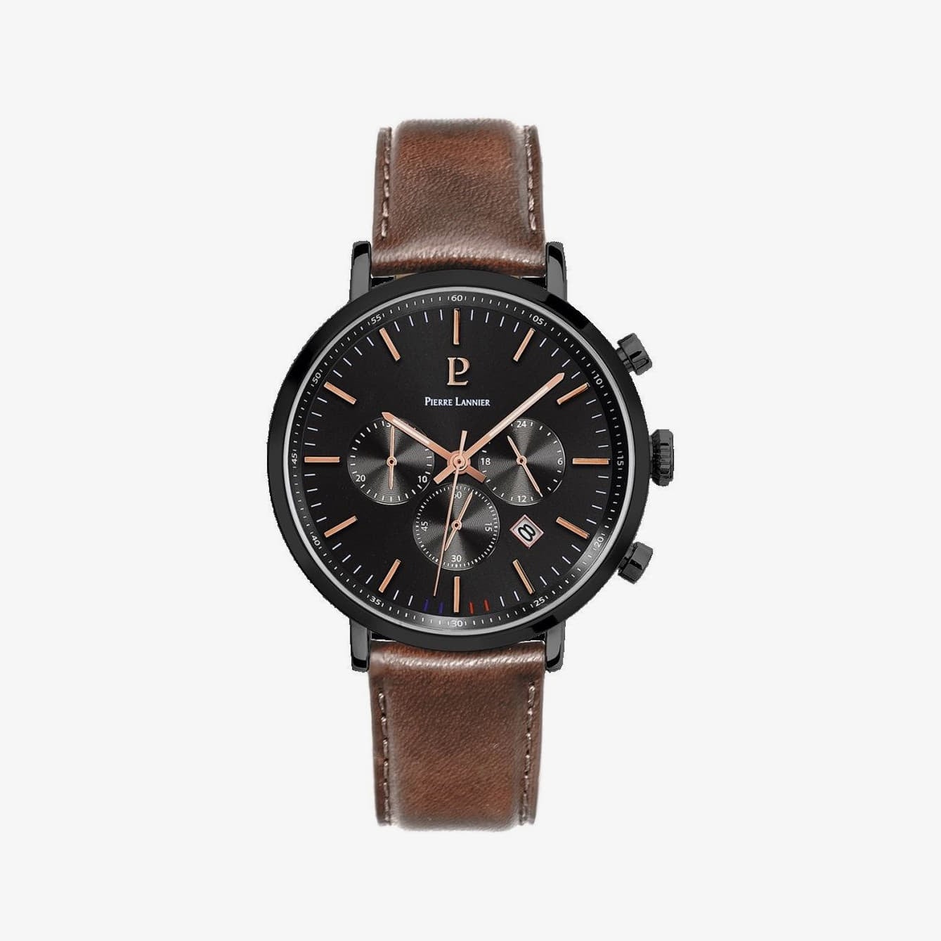 Meeste kellad Pierre Lannier Wrist Watch Baron 222G434 Black