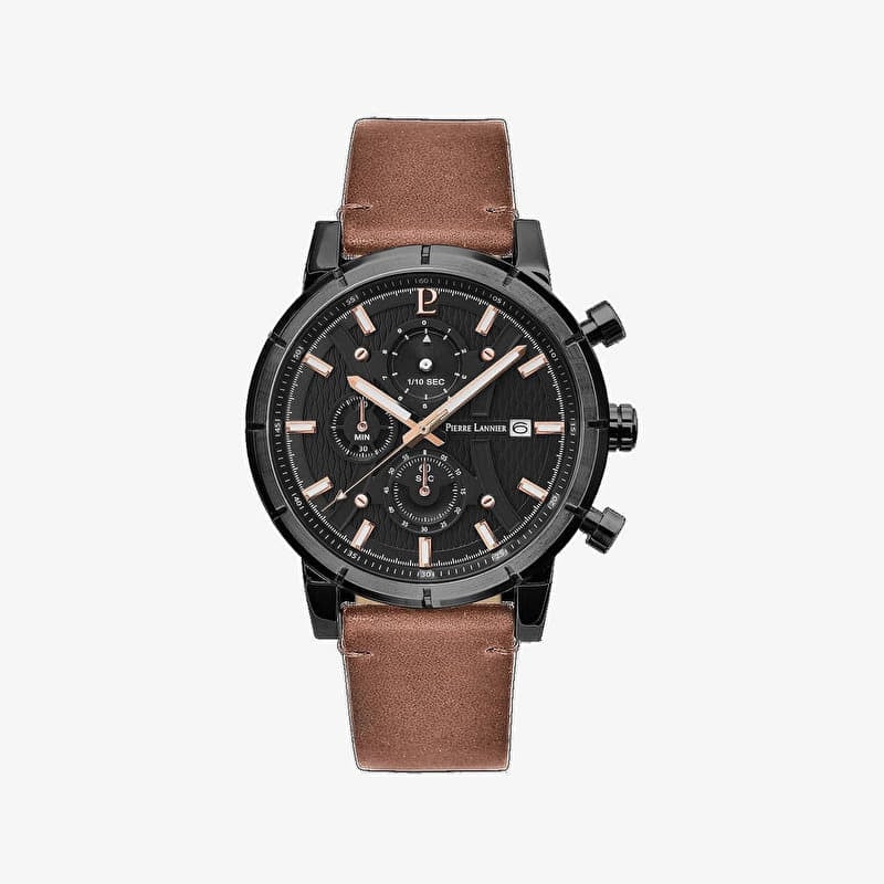 Watch Pierre Lannier Wrist Watch Criterium 224H434 Black