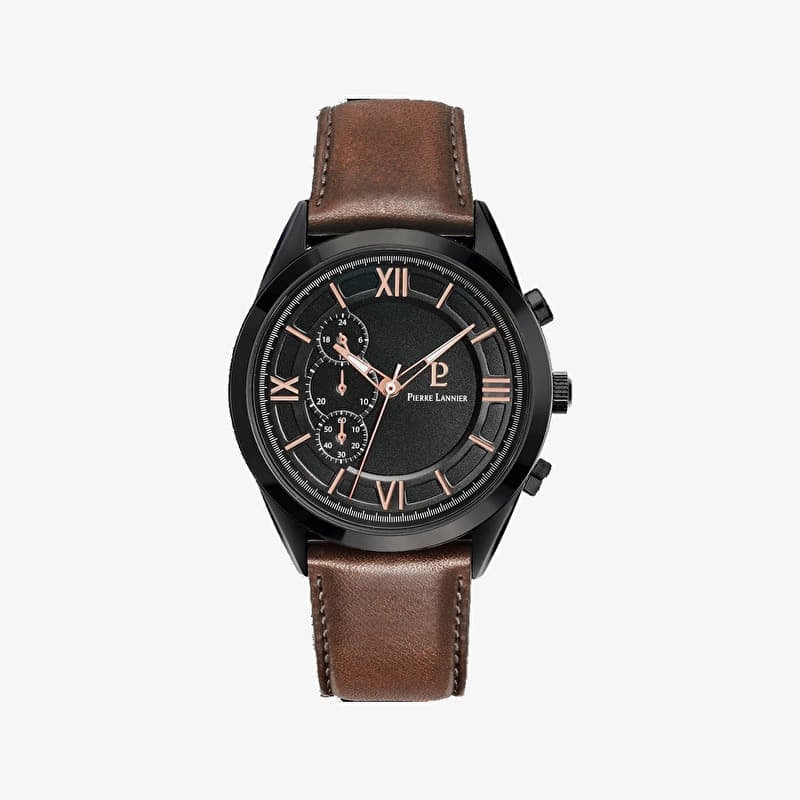 Watch Pierre Lannier Wrist Watch Capital 232F434 Black
