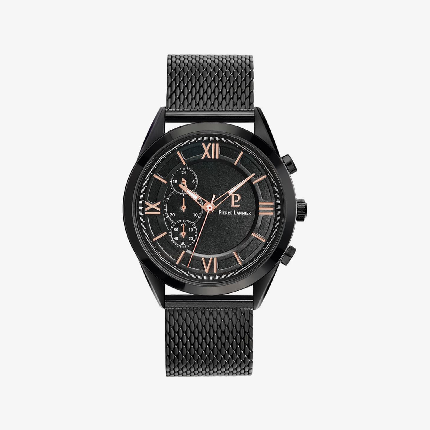 Meeste kellad Pierre Lannier Wrist Watch Capital 232F439 Black