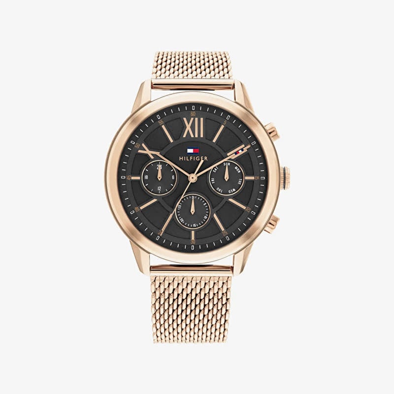 Tommy Hilfiger 1710525 Rose Gold/ Black