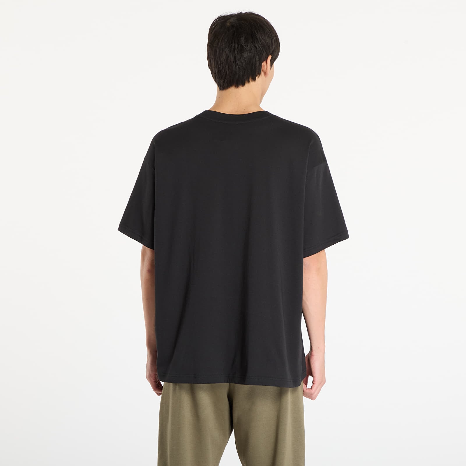 Tricouri bărbați adidas x Anthony Edwards Tee Black/ Preloved Lime