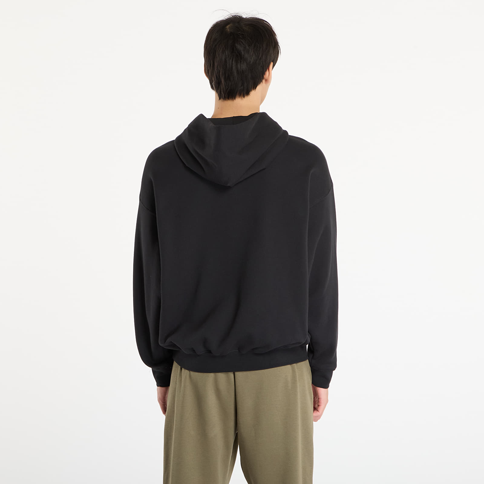 Pánské mikiny adidas x Anthony Edwards Hoody Black/ Preloved Lime