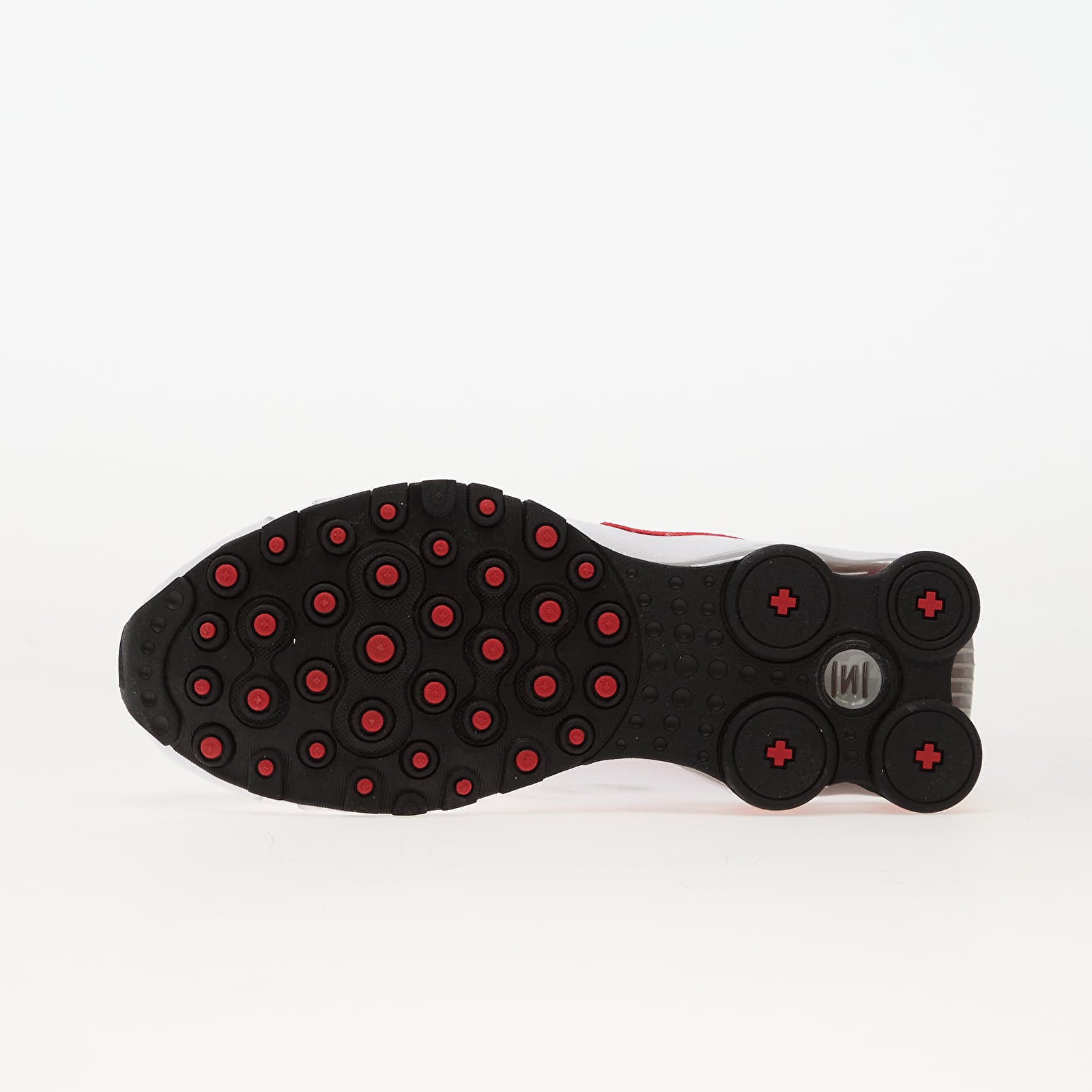 Men's sneakers and shoes Nike Shox Nz White/ Metallic Silver-Sport Red