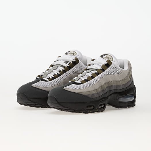 Nike Air Max 95 Og Black/ Medium Olive-White-Reflect Silver | Queens