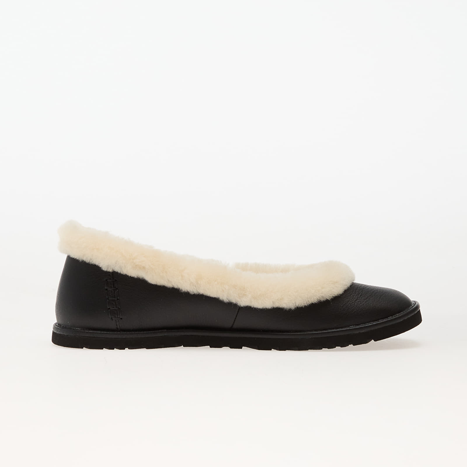 Chaussures et baskets femme UGG W Zora Leather Ballet Flat Black