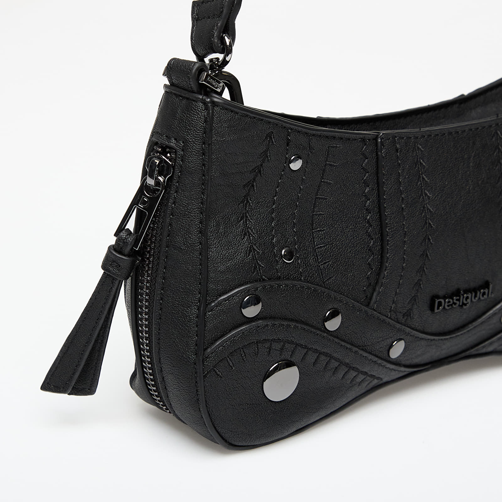 Handbags Desigual Bag Embro Patch Alsacia Black