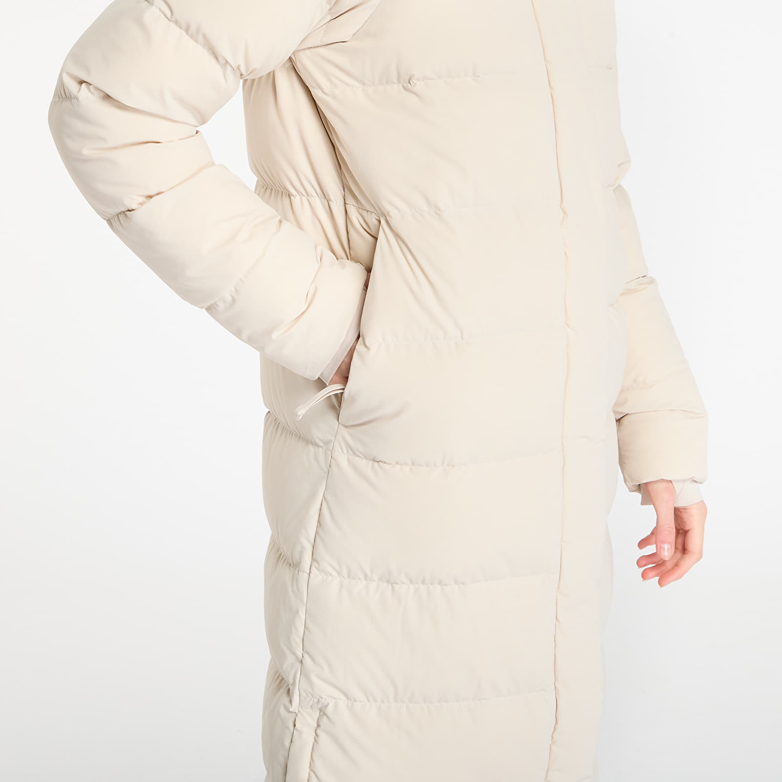 Jacken für Frauen Columbia Amaze Puff™ Long Hooded Jacket Dark Stone