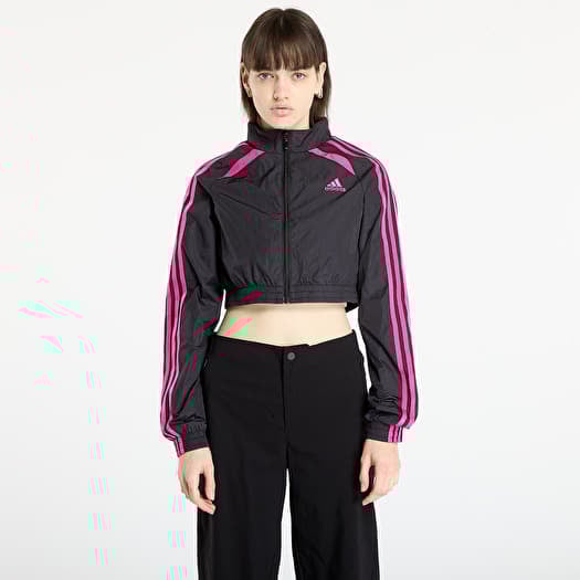 Jacket adidas Teamgeist Adicolor Cropped Track Top Black