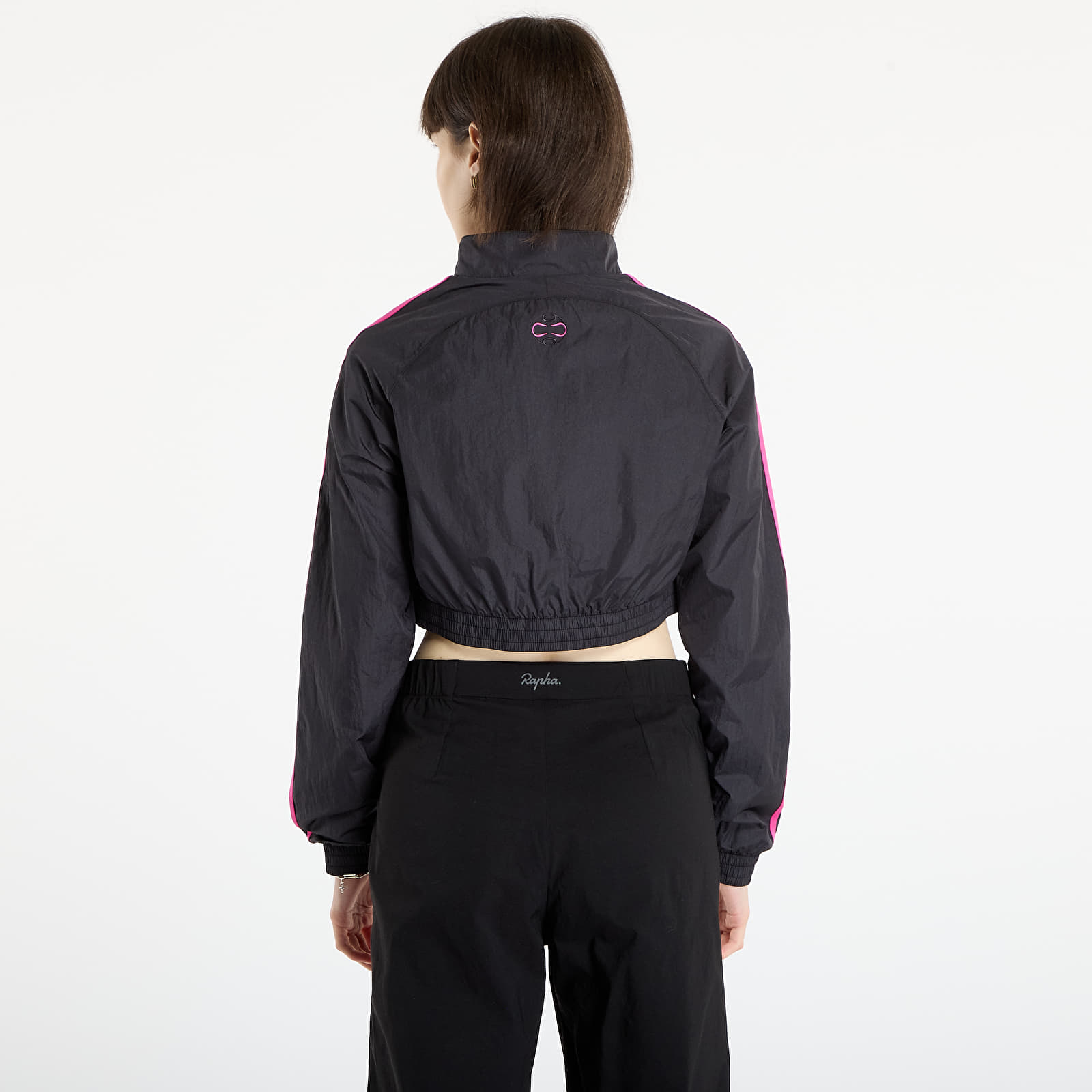 Jacken für Frauen adidas Teamgeist Adicolor Cropped Track Top Black