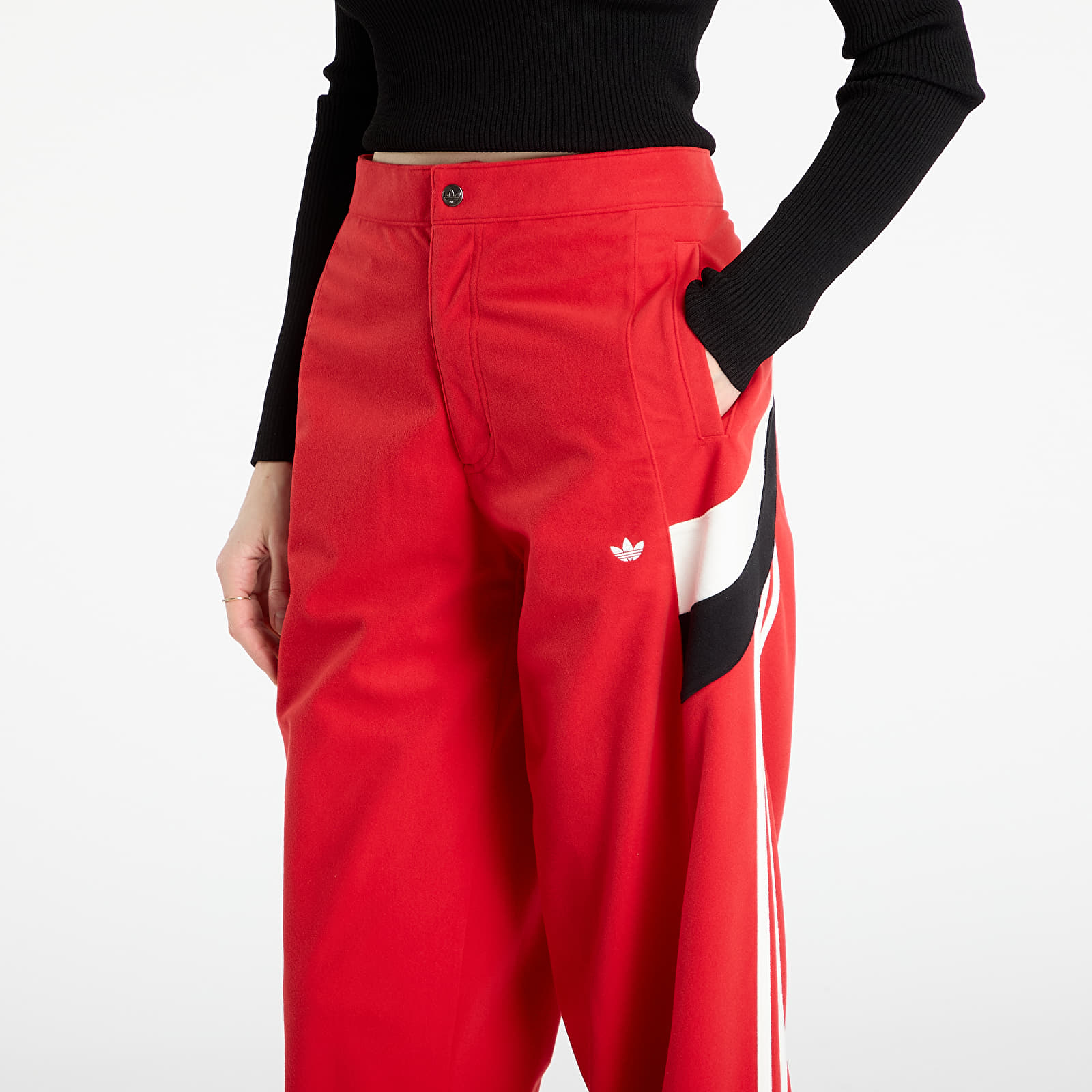 Pantalons femme adidas Blocking Track Tracksuit Bottoms Better Scarlet