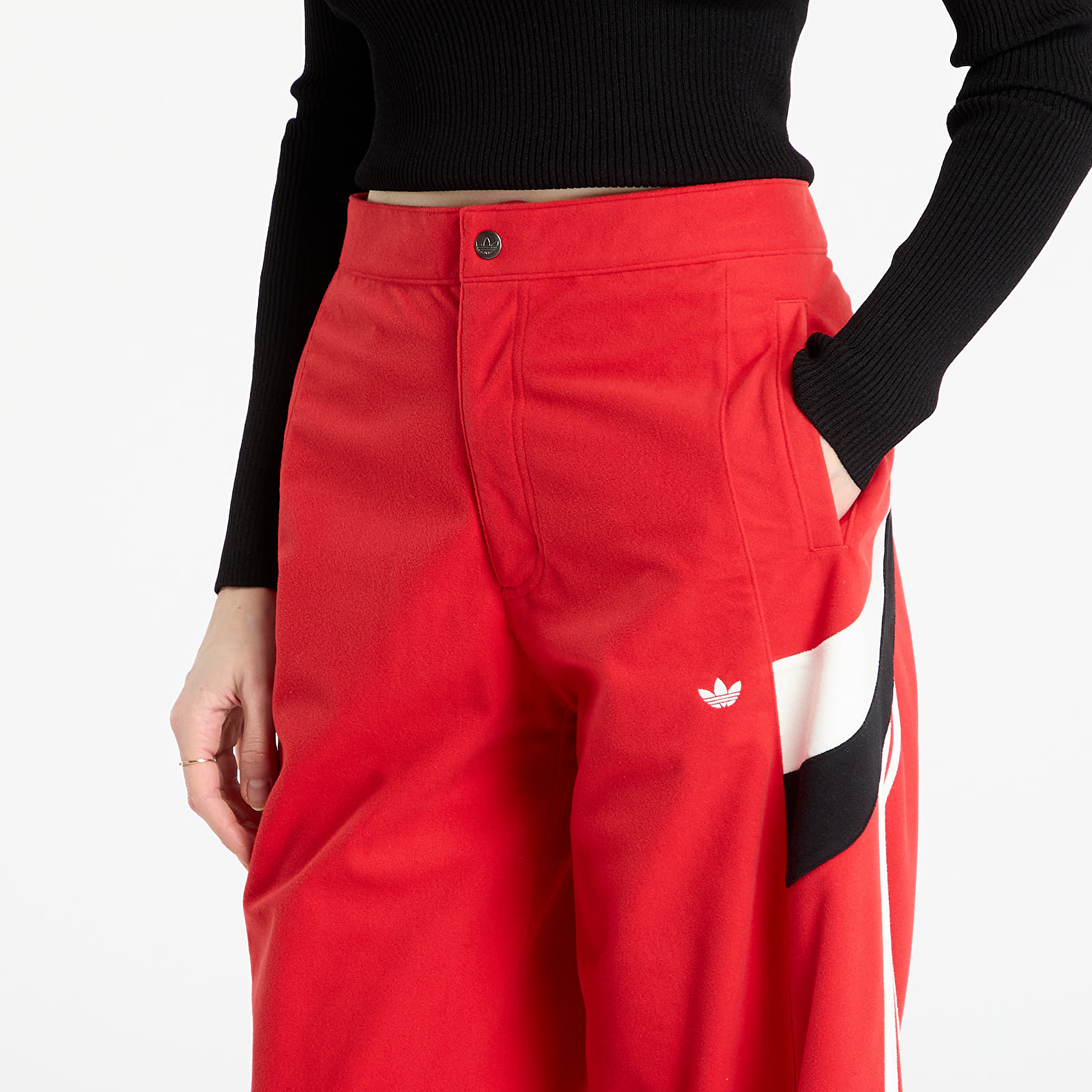Pantalons femme adidas Blocking Track Tracksuit Bottoms Better Scarlet