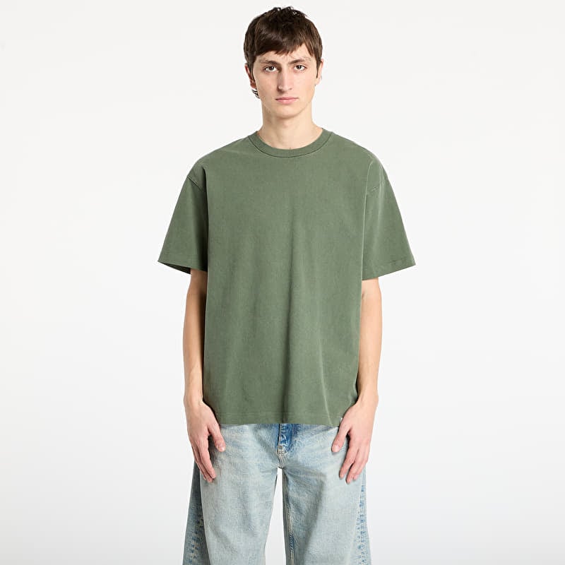 T-shirt Carhartt WIP S/S RGGD T-Shirt UNISEX Opuntia Garment Dyed