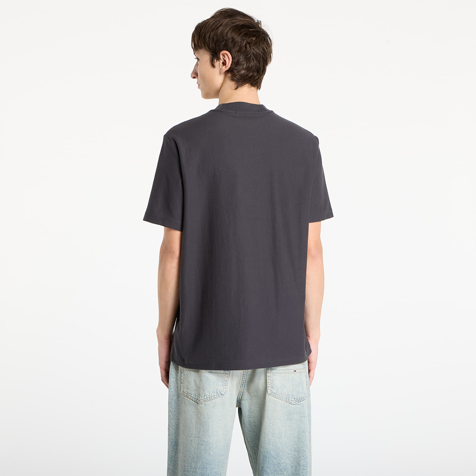 Pánske tričká FRED PERRY Vertical Stripe T-Shirt Anchor Grey