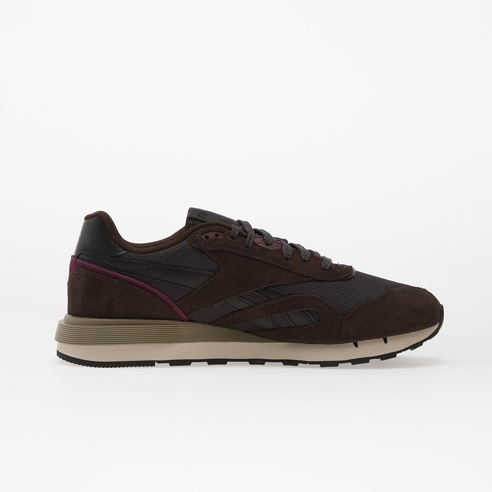 Încălțăminte și sneakerși pentru bărbați Reebok Classic Nylon 89 Washed Black/ Black/ Black Cherry