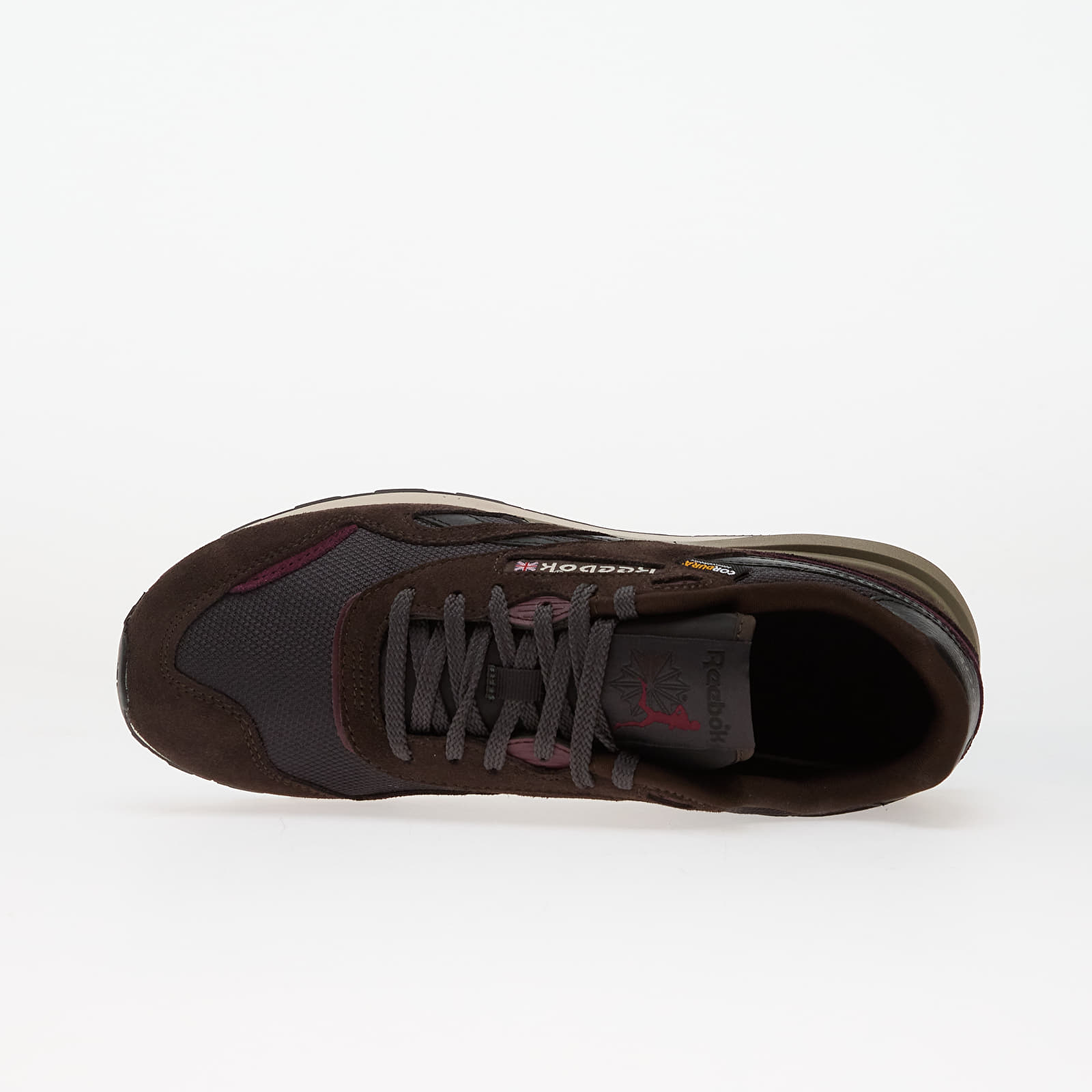Încălțăminte și sneakerși pentru bărbați Reebok Classic Nylon 89 Washed Black/ Black/ Black Cherry