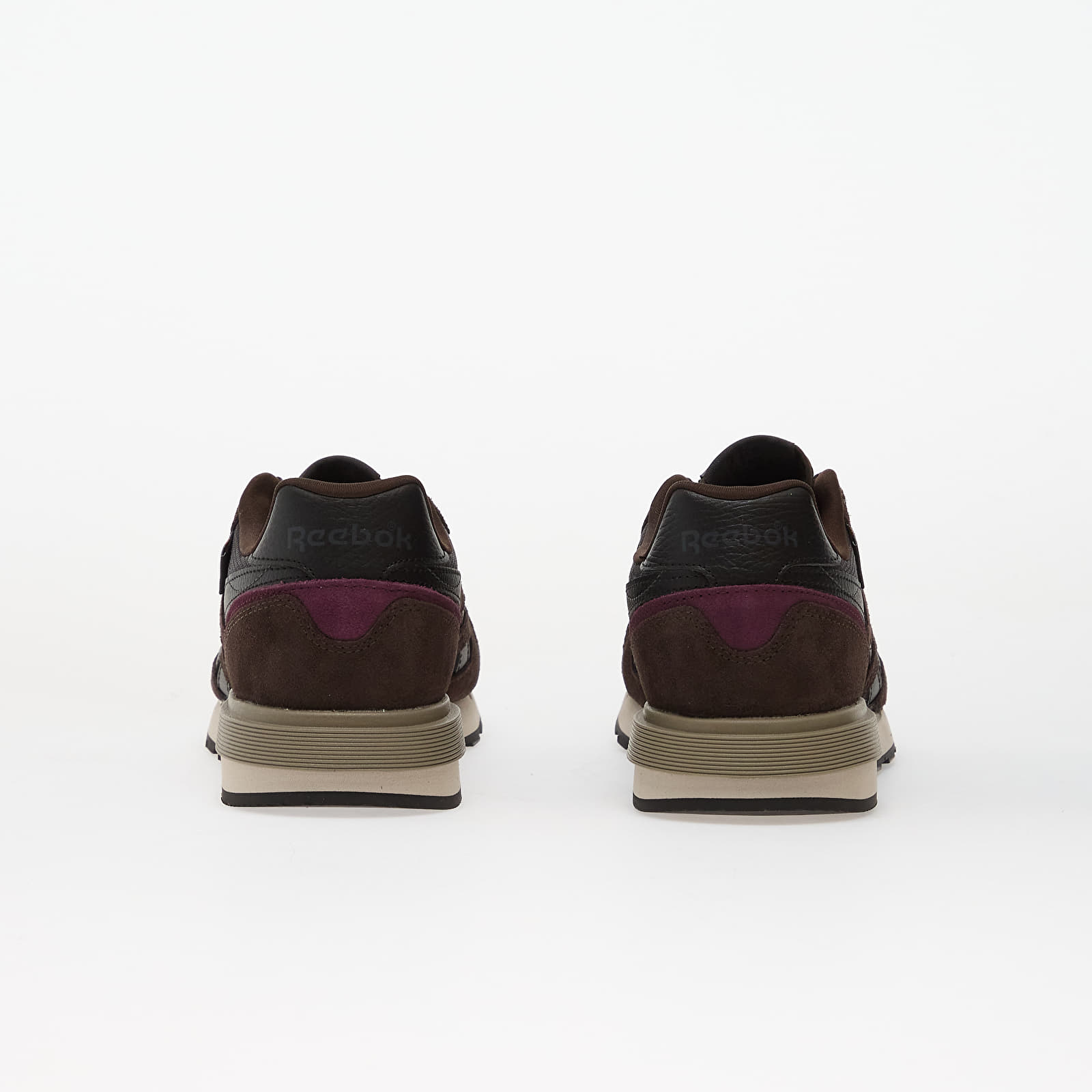 Încălțăminte și sneakerși pentru bărbați Reebok Classic Nylon 89 Washed Black/ Black/ Black Cherry