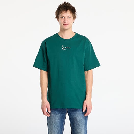 T-shirt Karl Kani Small Signature Essential Tee Green