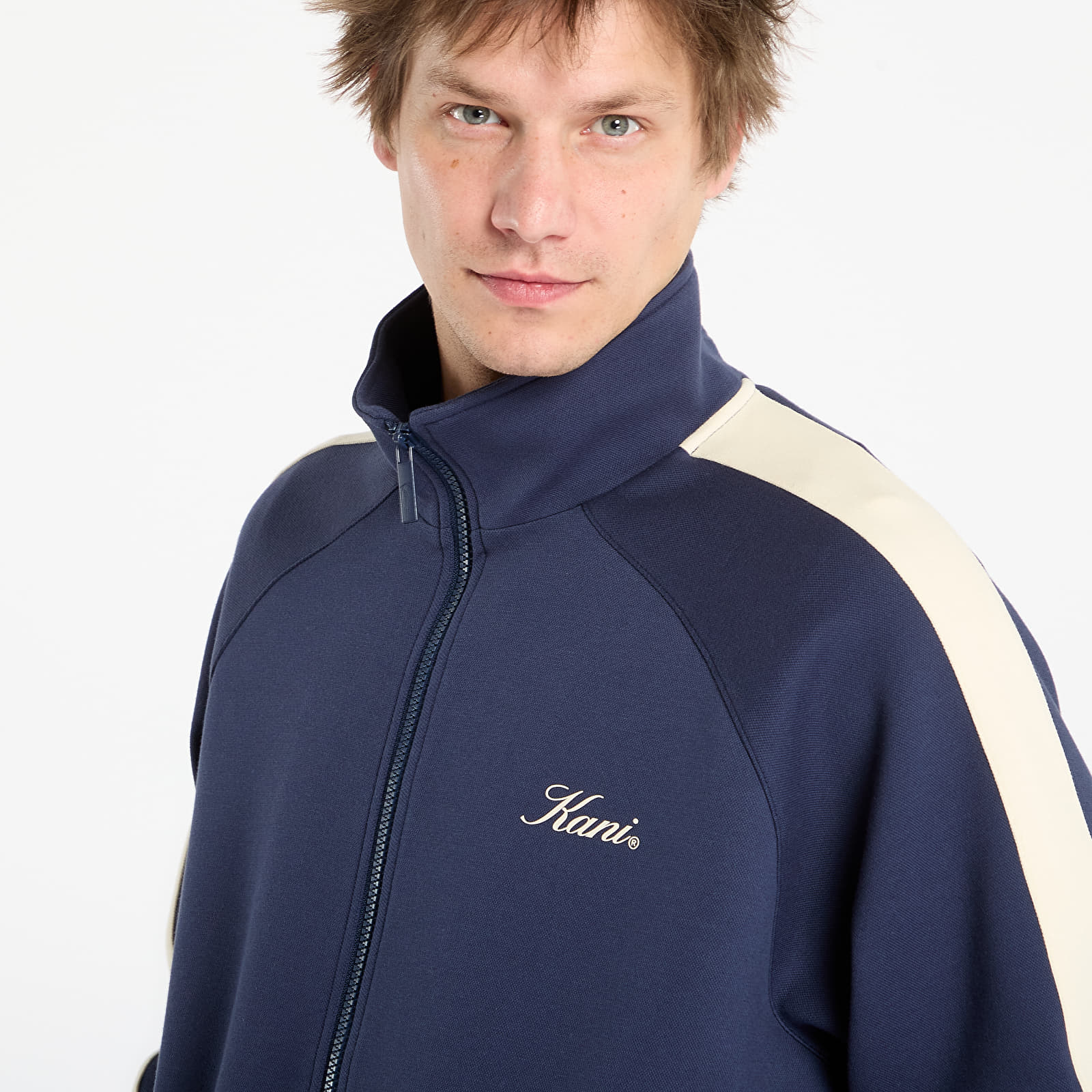 Sweatshirts Karl Kani Kani Sidestripe Track Jacket Blue